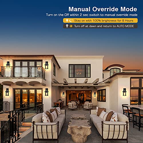 Outdoor Light Fixture With Motion Sensor