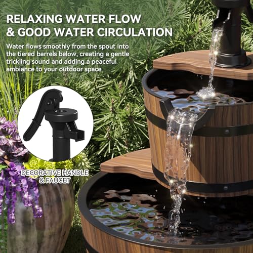 2 Tier Outdoor Water Fountain