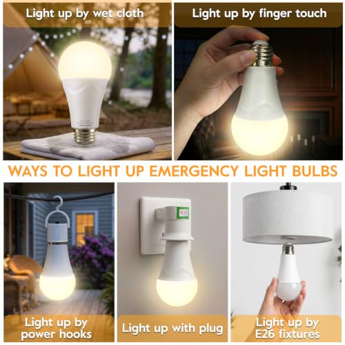 Rechargeable Light Bulbs (6 Count)