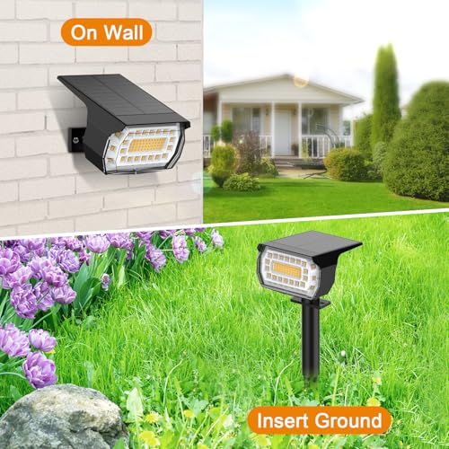 Solar Spot Lights Outdoor (8 Count)
