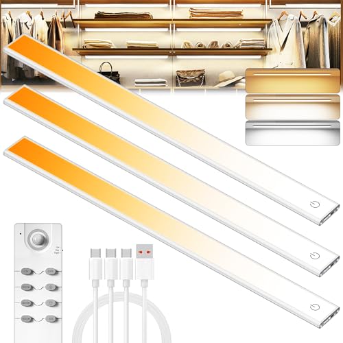 134 LED Under Cabinet Lights Wireless with Full Lighting (3 Count)