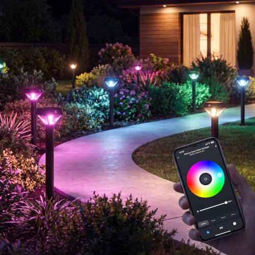 Smart Solar Lights Outdoor Waterproof