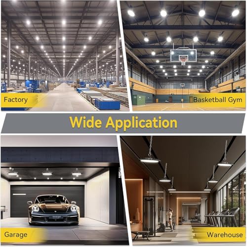 4 Pack ETL 155W UFO LED High Bay Light