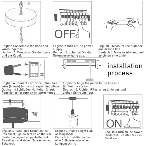 1 Light Mini Gold Pendant Light Kit Ceiling Mount