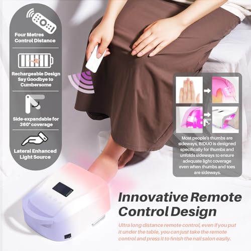 96W Cordless UV LED Nail Lamp