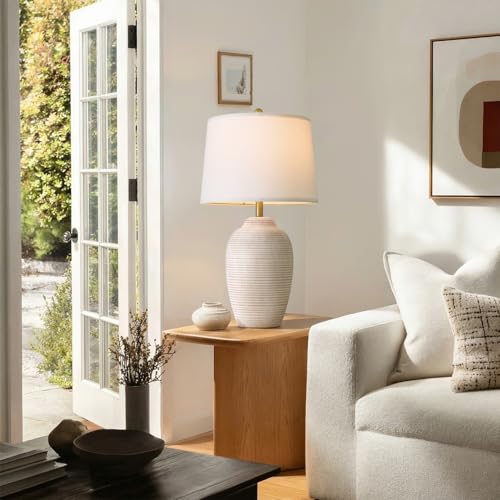 29.5" Tall Vintage Ceramic Table Lamp with 5FT Cord