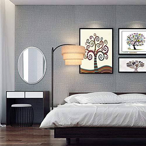 3 tier Drum Linen Lamp Shade for Pendant Lamp Floor Lamp Chandelier Replacement Shade Clip on Bulb Classic Round Lampshade Cover Only