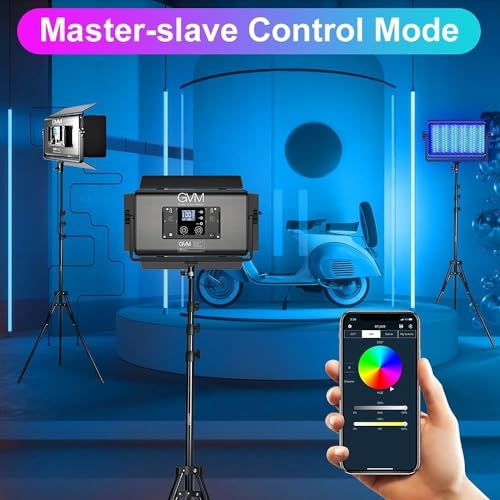 GVM 1500D RGB LED Video Light with Softbox
