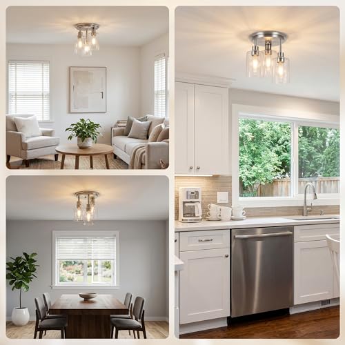 Semi Flush Mount Ceiling Light