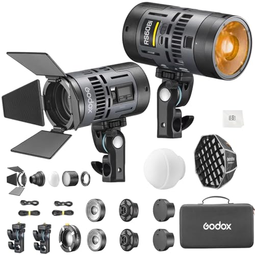 RS60Bi LED Video Light Kit (2 Count)