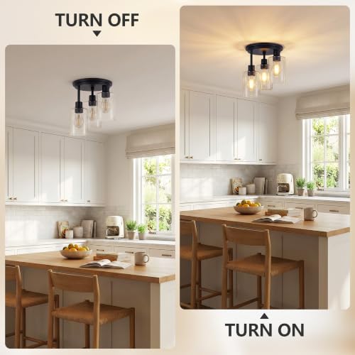 Semi Flush Mount Ceiling Light
