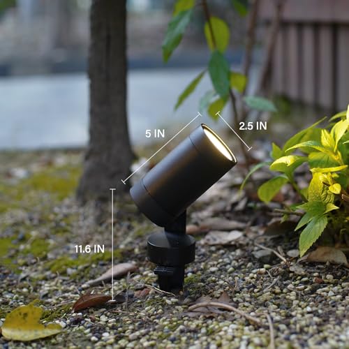 4PK Low Voltage Outdoor Flood Lights LED 6W 260 Lumen 3000K