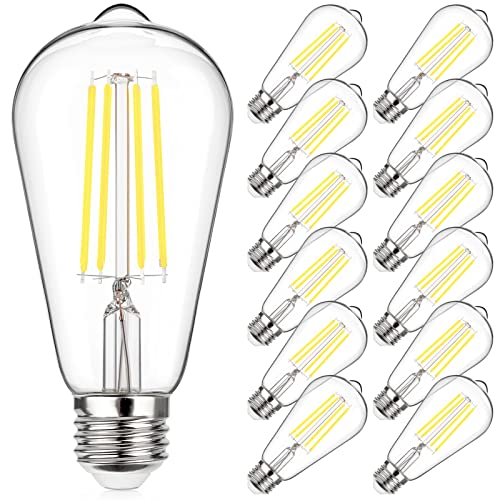 Vintage LED Edison Bulbs 60 Watt Equivalent (12 Count)
