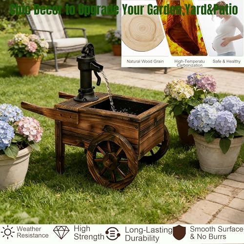 NestNature Wooden Water Feature
