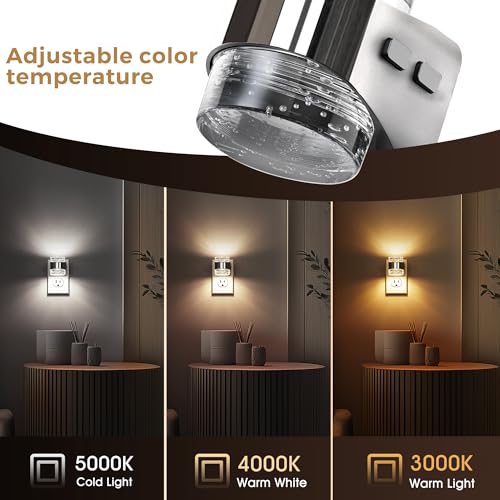 3CCT Night Lights Plug into Wall