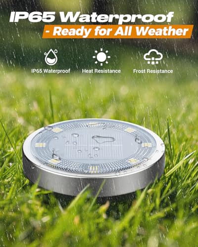16 Pack Solar Lights Outdoor Waterproof (16 Count)