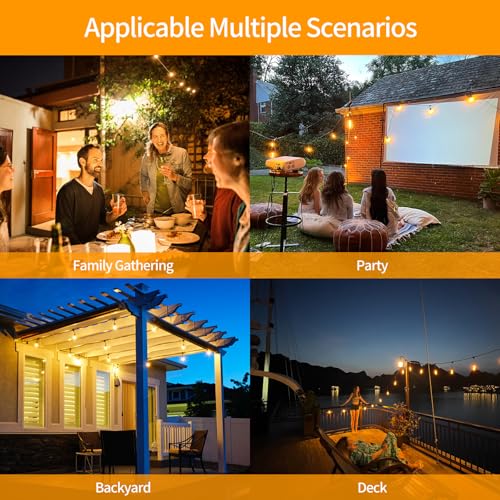 48FT LED Outdoor String Lights (48 Foot)