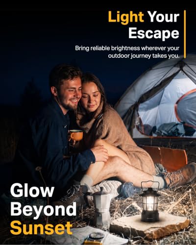 Rechargeable Retro Outdoor Lantern LED Camping Lantern