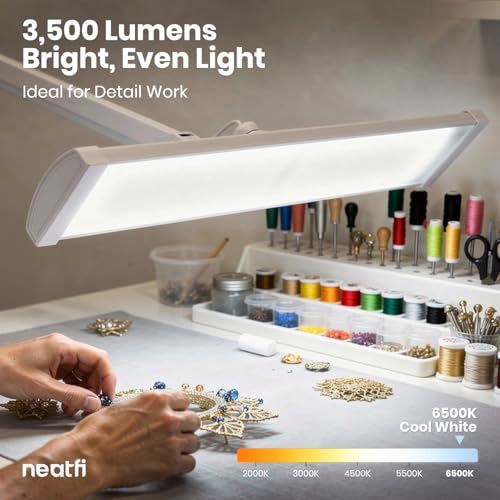 Ultra 3 500 Lumens LED Desk Lamp with Clamp