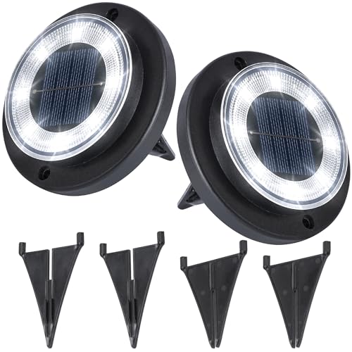 Solar Lights Outdoor Waterproof (2 Count)