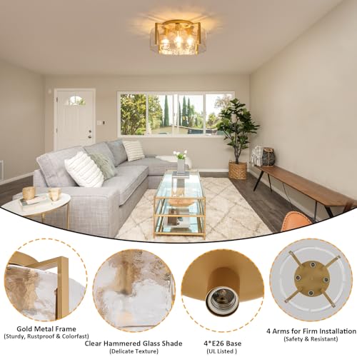 Semi Flush Mount Ceiling Light Fixture