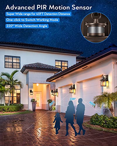 Motion Lights for Outside (2 Count)