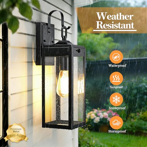 18'' Large Motion Sensor Outdoor Lights (2 Count)