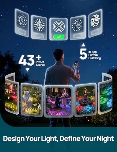 Smart Solar Pathway Lights SP6 (4 Count)