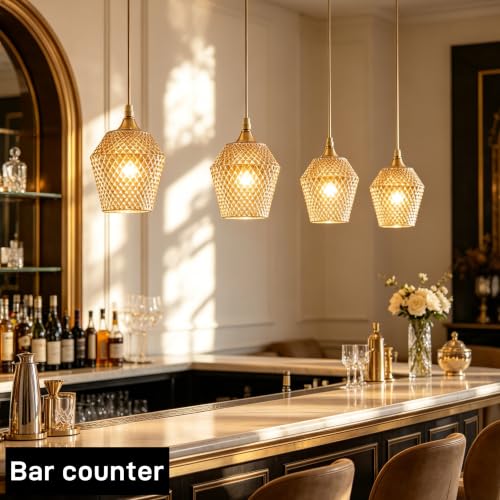 2Pcs Small Glass Lamp Shades (2 Count)