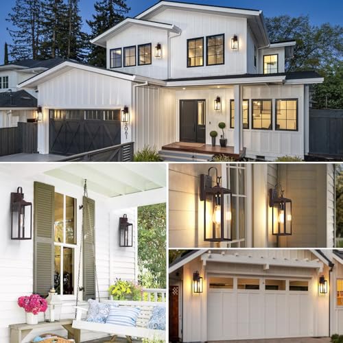 18'' Large Outdoor Wall Lights 2 Packs (2 Count)