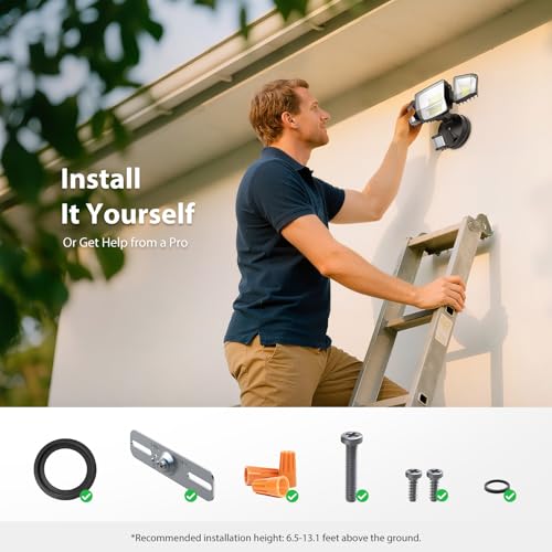 90W 10000LM LED Motion Sensor Outdoor Lights