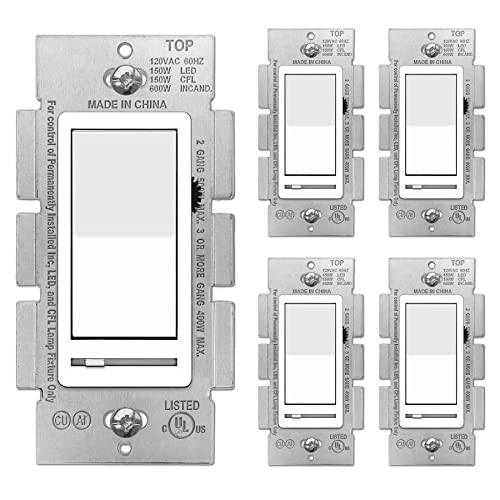 5PK Dimmer Switch (5 Count)