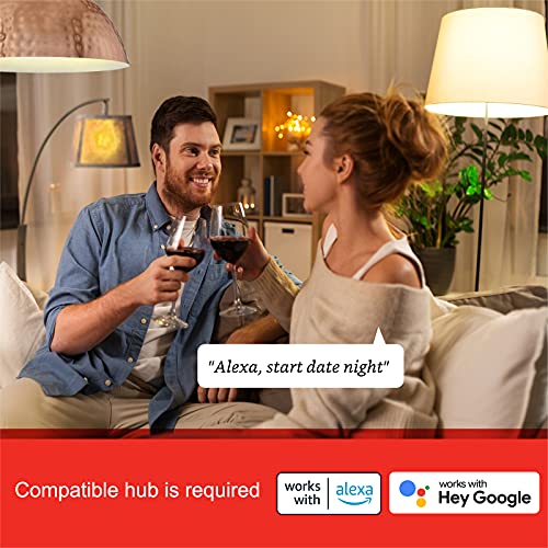 Zigbee Smart Light Bulbs (2 Count)