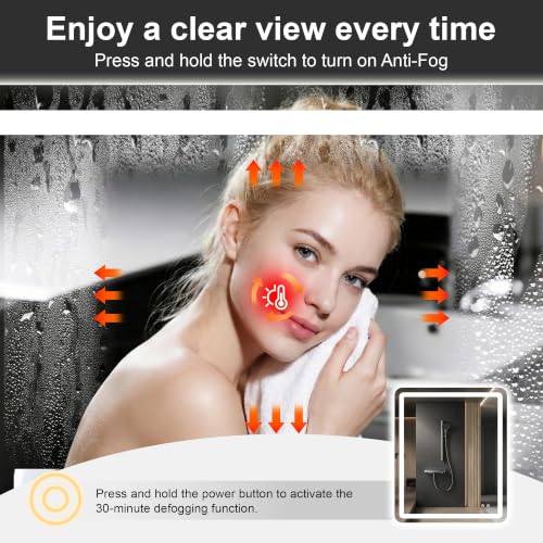 LED Bathroom Mirror with Lights