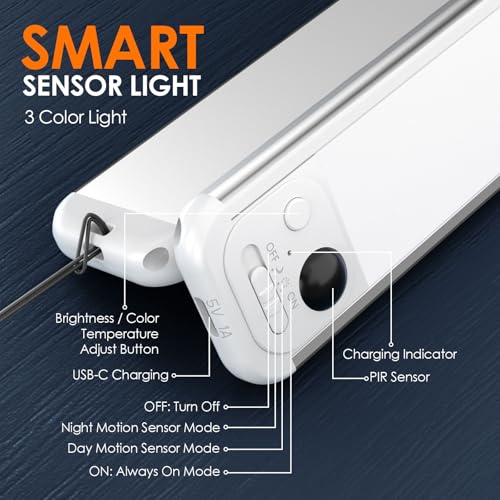 8.5" Under Cabinet Lighting 6 Pack (6 Count)