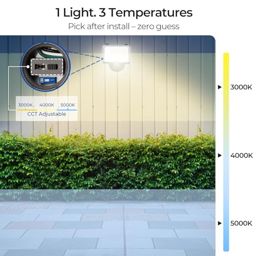 55W 7700LM LED Flood Lights Outdoor