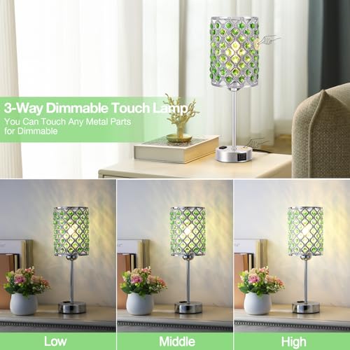 Crystal Lamp for Night Stands