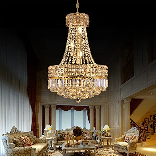 Crystal Chandeliers for Dining Room K9 Modern Crystal Chandelier Classic Luxury Imperial Style 9 Lights Chandelier Ceiling Dining Room Living Room Indoor Bedroom Chandelier