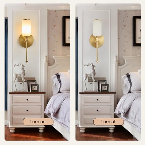 Vintage Alabaster Wall Sconce