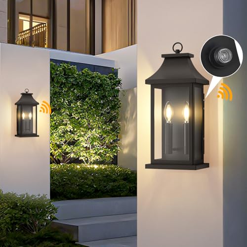 1 Pack 18" Large Outdoor Wall Lights Dusk to Dawn Outdoor Lighting