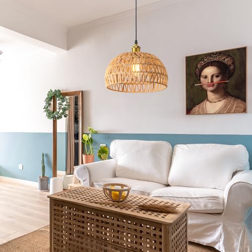 Hanging Lamps Rattan Pendant Light