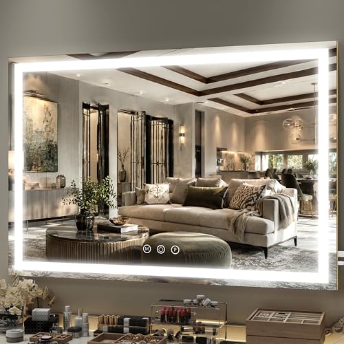 Large Vanity Mirror with Lights