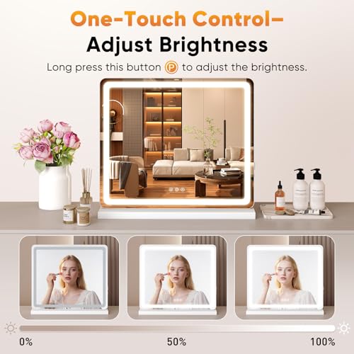 19"x22" LED Vanity Mirror with Lights