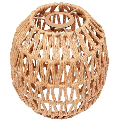 Small Lamp Shades For Table Lamps Hanging Light Boho Lamp Shades Wicker Lamp Shade for Floor Lamps