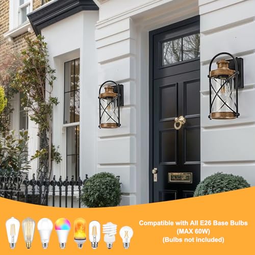 Dusk to Dawn Outdoor Wall Lights Fixtures