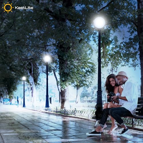 Lamp Post Globe Combo Lighting Fixture