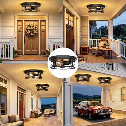 Motion Sensor Outdoor Ceiling Light