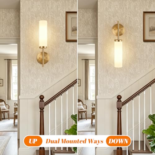 Hardwired] Wall Sconces Set of Two (2 Count)