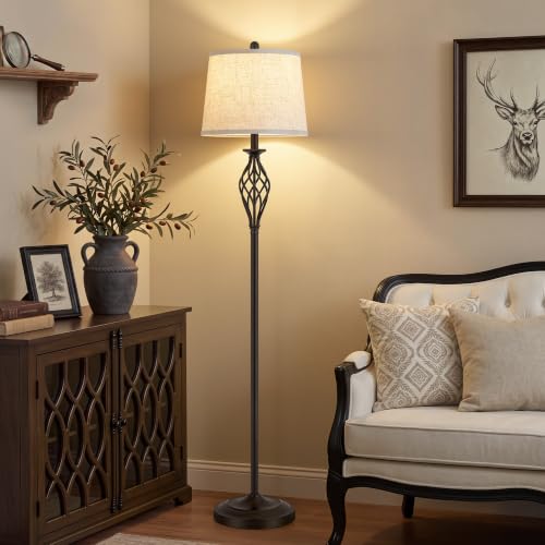 Floor Lamps for Living Room (Brown)