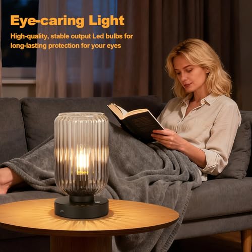Cordless Table Lamp for Bedroom